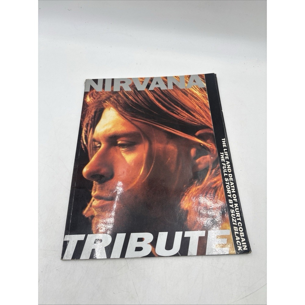 Nirvana Tribute Book ~ Kurt Cobain Life & Death ~ Suzi Black Grunge Rock Bio
